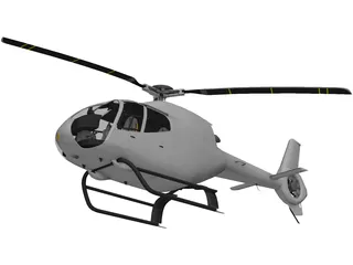 Eurocopter EC-120 3D Model