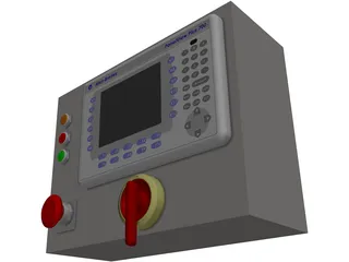 Allen-Bradley PanelView Plus 700 Tester 3D Model