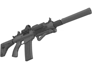 XM18 3D Model