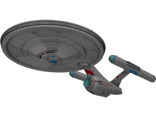 Star Trek USS Paladin 3D Model