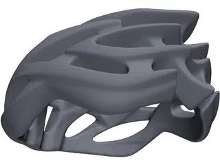 Bicycle Helmet 3D Model