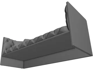 Sofa 3 Seater 3D Model