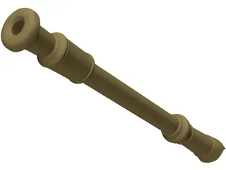 Flute 3D Model