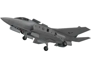 Lockheed Martin JSF F-35 3D Model