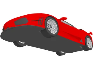 Ferrari F430 GT2 3D Model