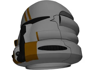 Airborne 212 Helmet 3D Model