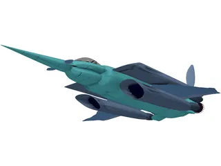 F-150 Fighter 3D Model
