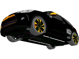 Citroen DS3 Racing (2011) 3D Model