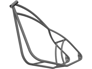 Chopper Frame 3D Model