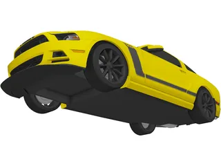 Ford Mustang Boss 302 (2013) 3D Model