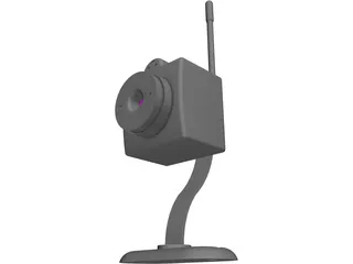 Micro Camera 3D Model