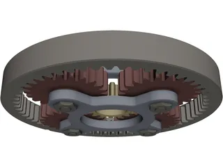 Planetary Gear 3D Model