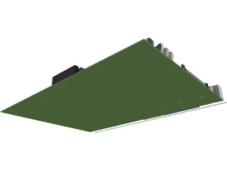 Motherboard 3D Model