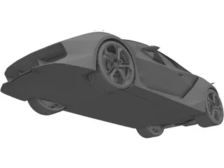 Lamborghini Sesto Elemento 3D Model