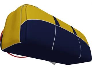 Racket Bag 3D Model