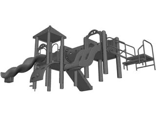 Children Playground 3D Model