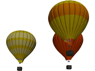 Balloons 3D Model