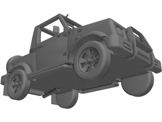 Suzuki Samurai 3D Model