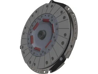 Clutch Assembly 3D Model