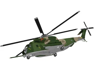Sikorsky CH-53 Stallion 3D Model