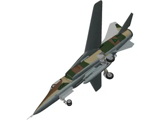 Jaguar Sepecat 3D Model