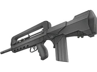 Famas 3D Model