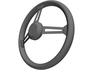 MOMO Steering Wheel 3D Model