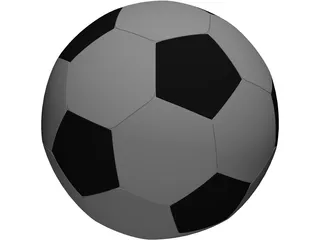 Soccer Ball 3D Model