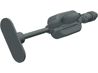 Hand Drill 3D Model