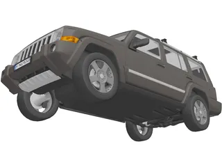 Jeep Commander (2007) 3D Model