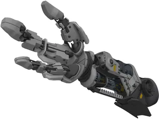 Robot Arm 3D Model