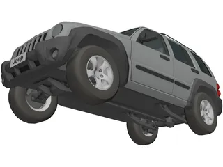 Jeep Liberty (2010) 3D Model