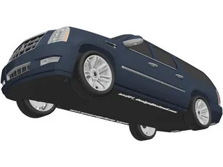 Cadillac Escalade ESV (2013) 3D Model