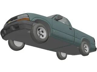 Chevrolet S10 Pickup 3D Model