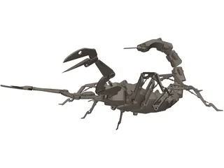 Cyber Scorpion 3D Model