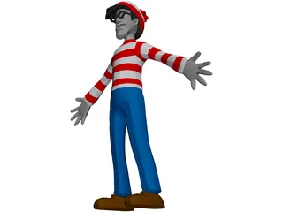 Waldo 3D Model