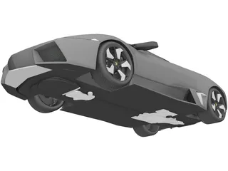 Lamborghini Reventon (2008) 3D Model