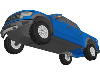 Ford F-150 SVT Raptor (2010) 3D Model