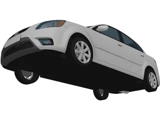 Kia Rio CVVT (2012) 3D Model