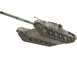 T90 Russian Tank 3D Model