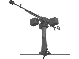 Kord Machine Gun 6P50-3 3D Model