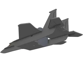 F-15 Eagle RC Foamy 3D Model