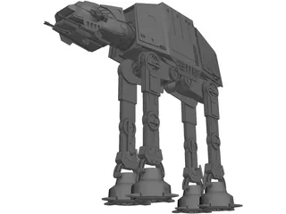 Star Wars Imperial ATAT 3D Model