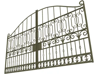 Iron Gate 3D Model