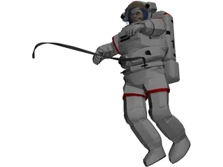 Astronaut 3D Model