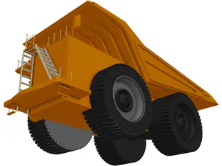 Caterpillar Mining Truck 3D Model