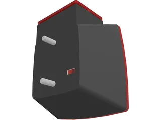 Trailer Tail Light 3D Model