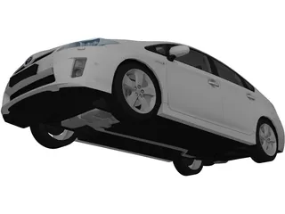 Toyota Prius (2010) 3D Model