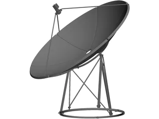 Antenna Satellite 3D Model