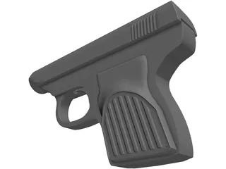 Sterling 22 Pistol 3D Model